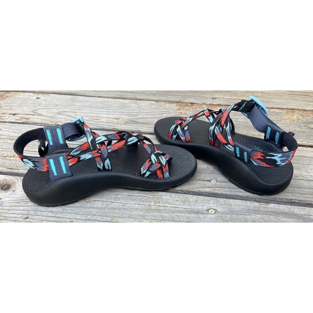 Chaco ZX/2 Women’s 6 Classic Sport Sandals Aerial Aqua - Picture 9 of 12
